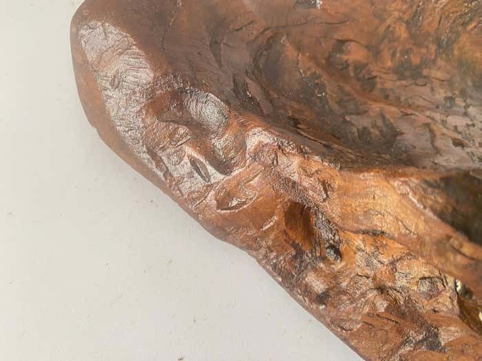 Brutalist Root Wood Vide Poche Or Bowl 1960 France With Old Patina Riviera photo 476.0