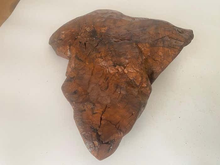 Brutalist Root Wood Vide Poche Or Bowl 1960 France With Old Patina Riviera photo vinterior