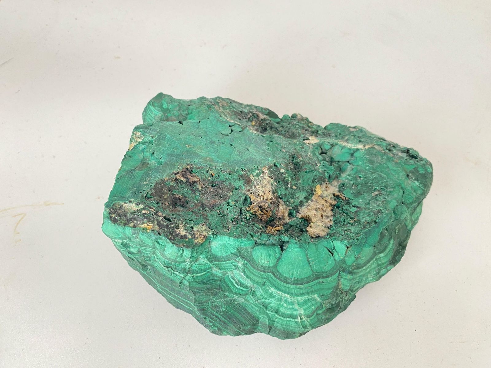 Malachite Ashtray Vide Poche Desk Accessory Green Color Africa 20th Century photo furniture