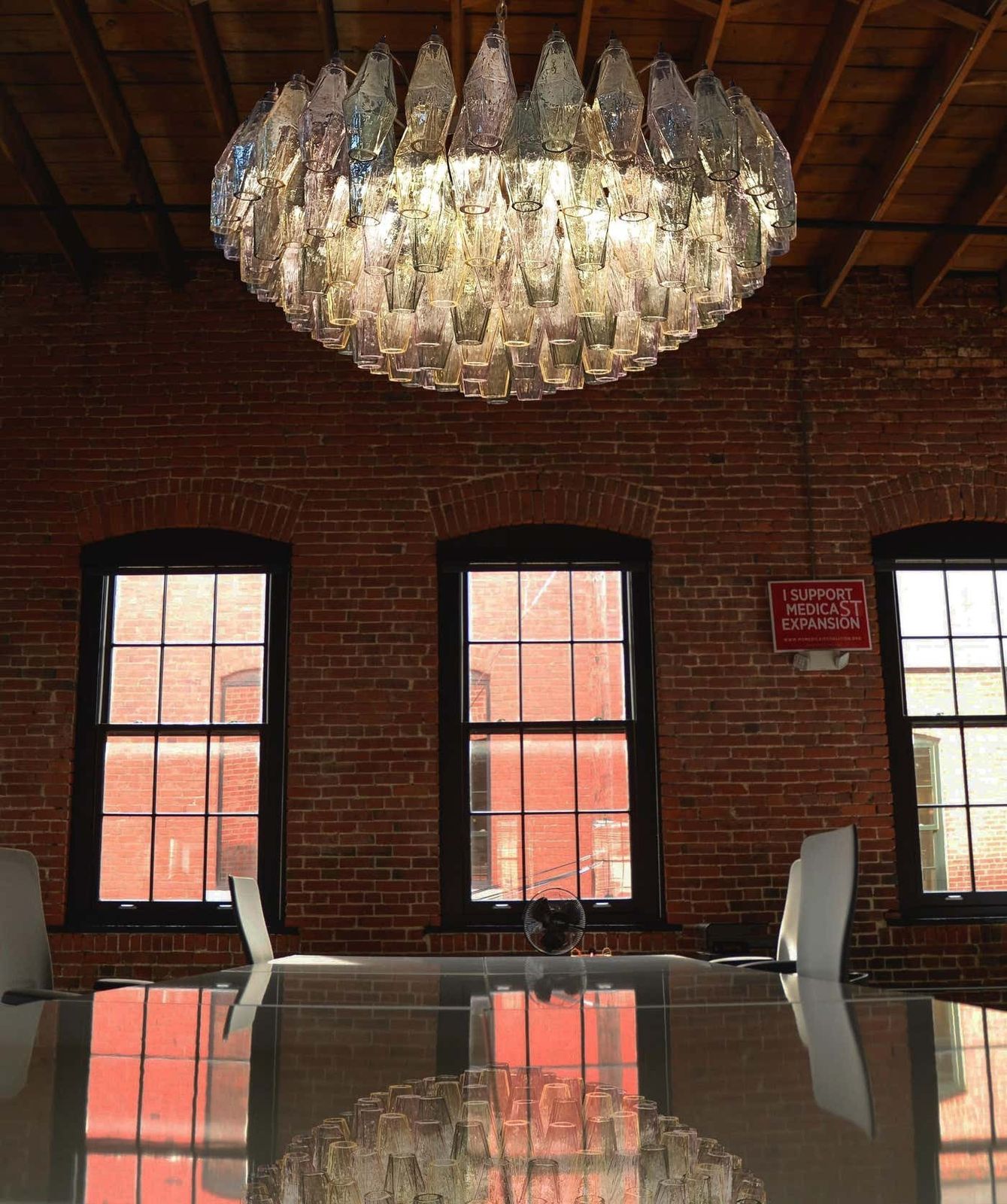 Big And Amazing Murano Glass Chandeliers   185 Multicoloured Glasses photo 11856.0