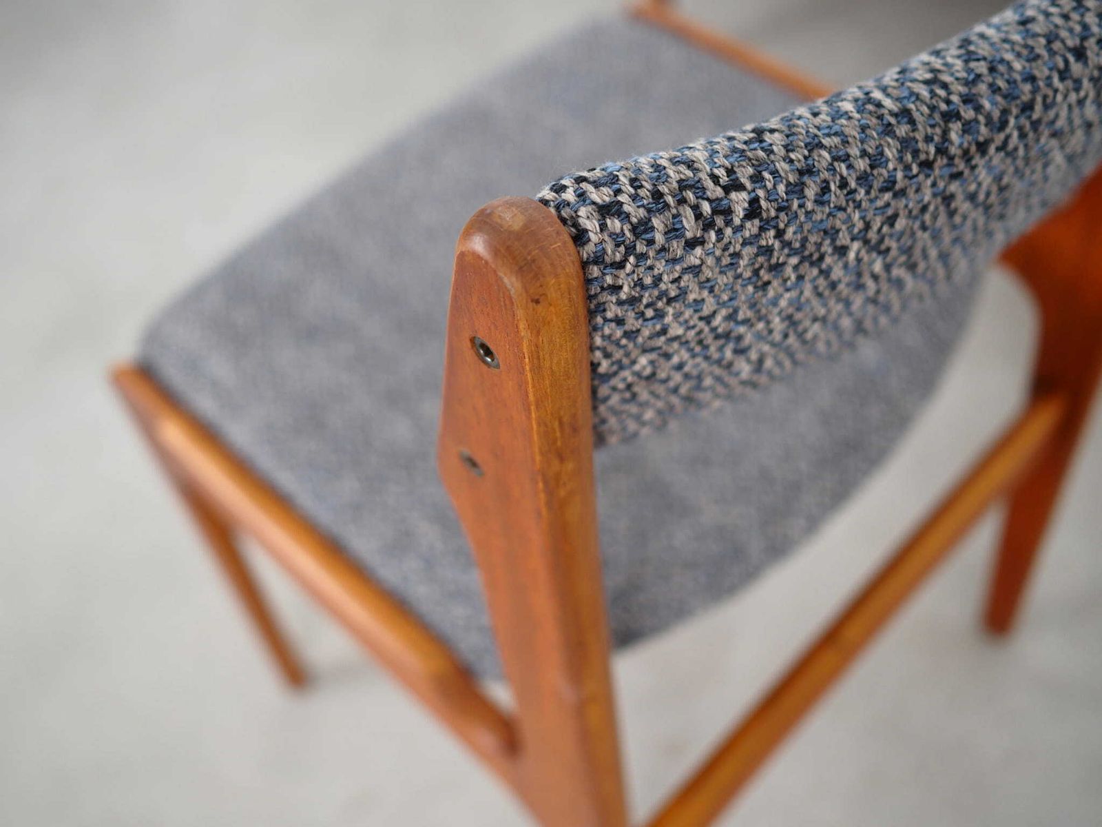 Set Of Six Teak Chairs, Danish Design, 1960s, Production: Denmark photo vintage