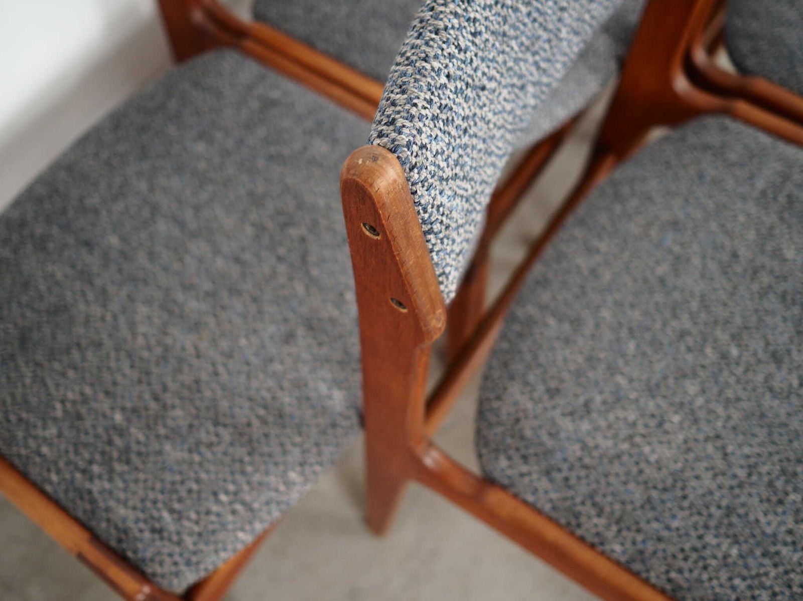 photo for sale Set Of Six Teak Chairs, Danish Design, 1960s, Production: Denmark