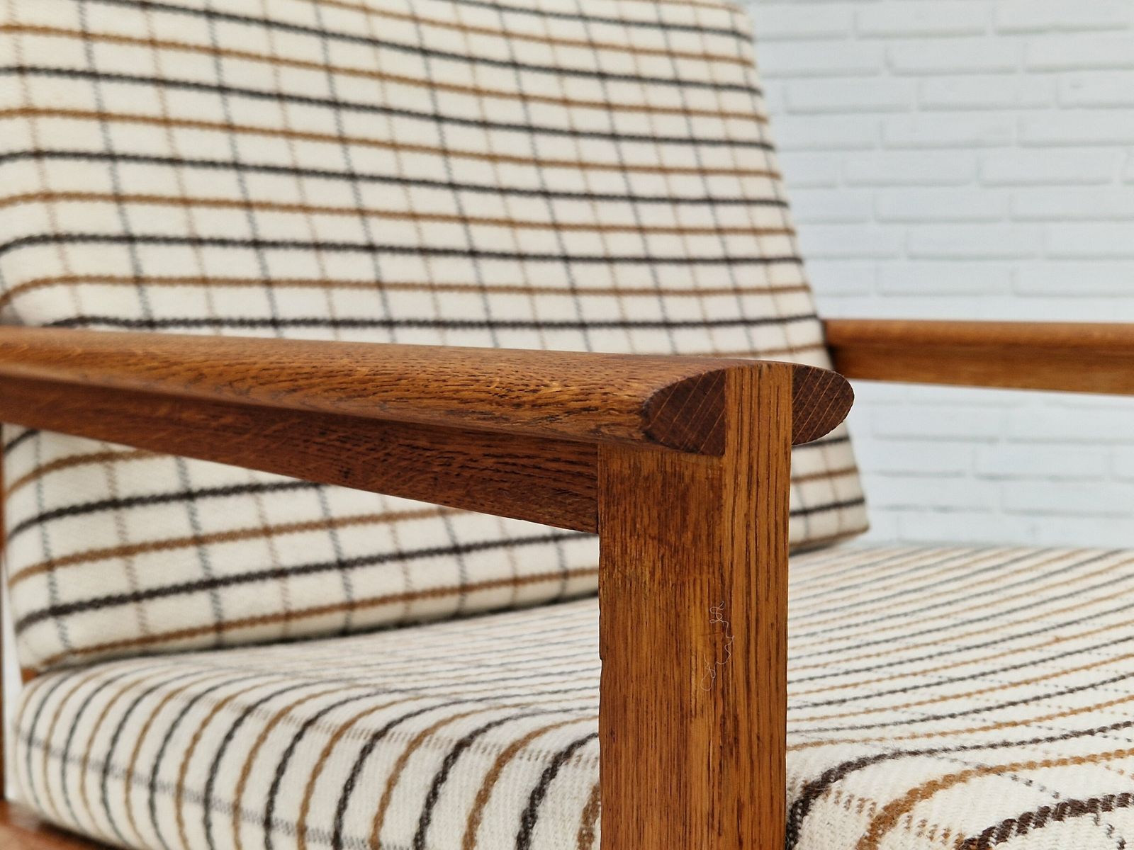 1970s, Danish Design By Illum Wikkelsø, Model Capella For Eliersen Møbler, Oak Wood. photo Furniture