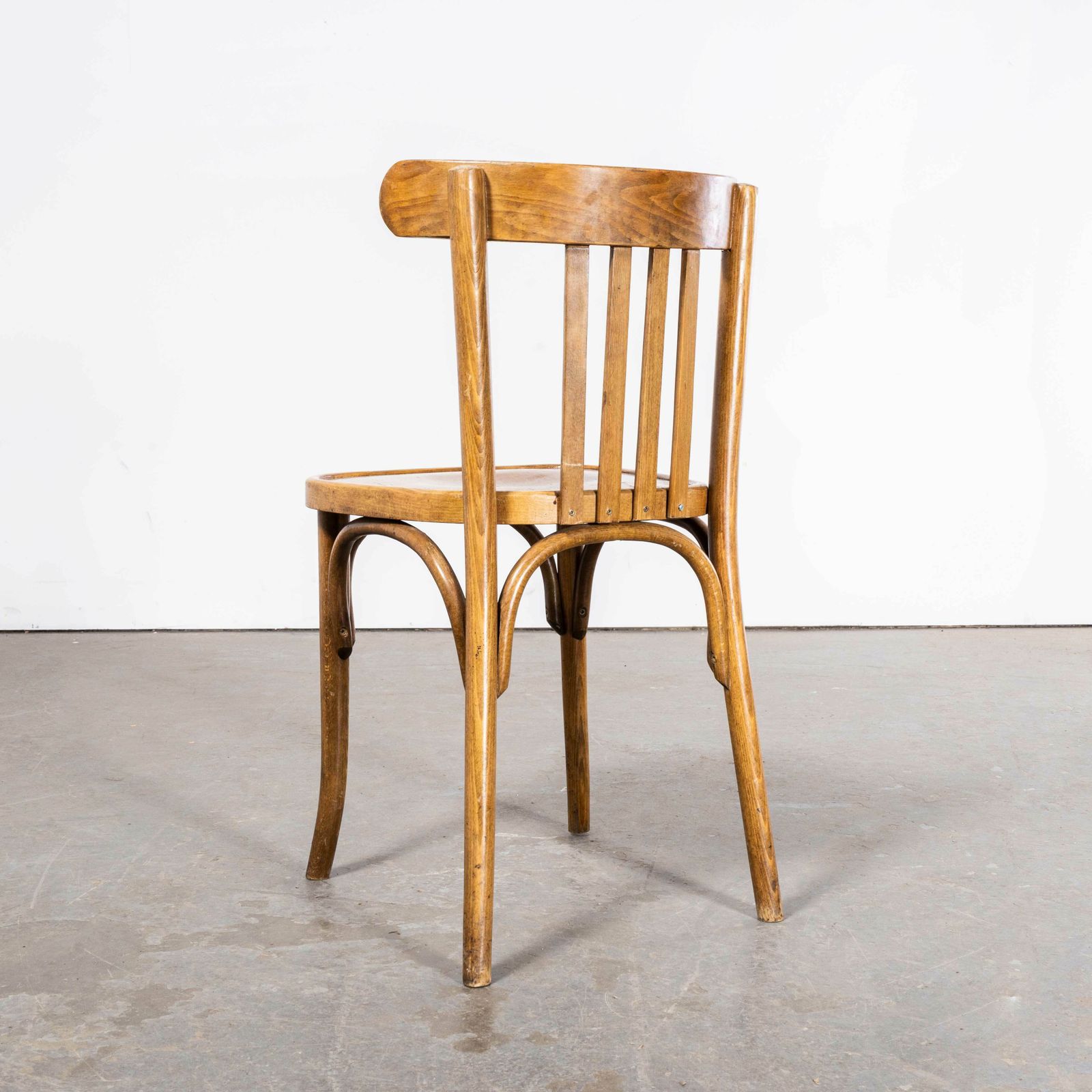 photo furniture 1950’s Luterma Honey Beech Bentwood Dining Chair – Set Of Four
