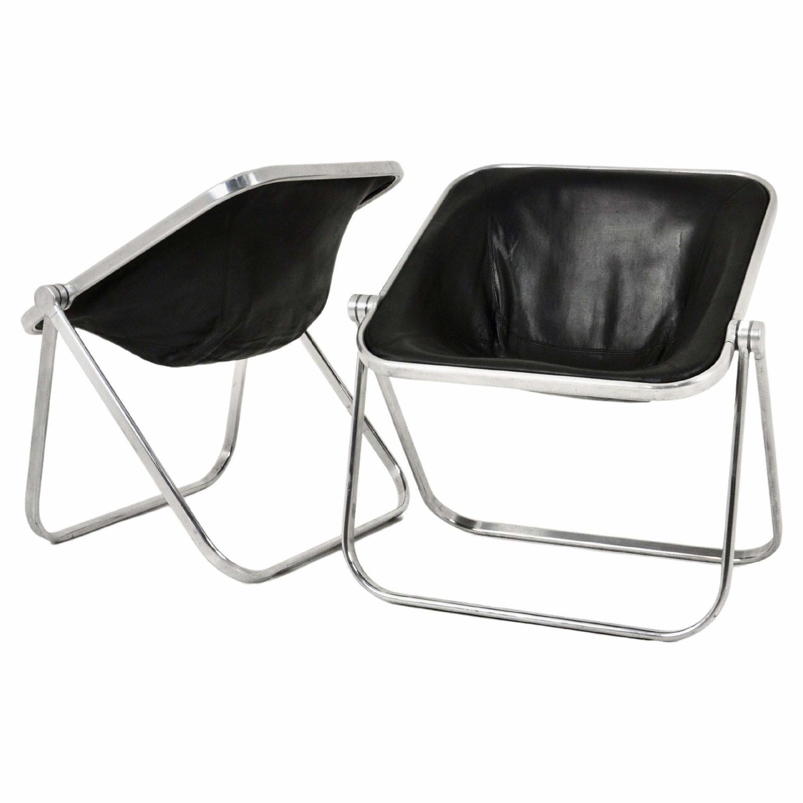 Plona Desk Chair By Giancarlo Piretti For Anonima Castelli 1970s, Set Of 2