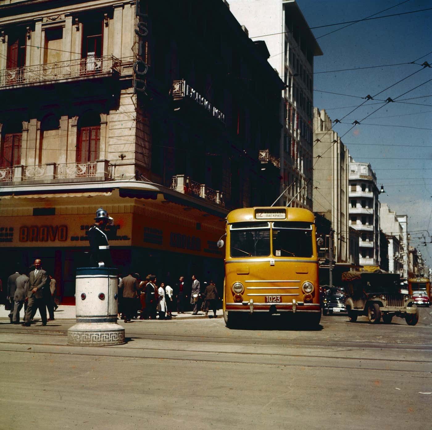 Greece In 1957   Athens A Moment In Time