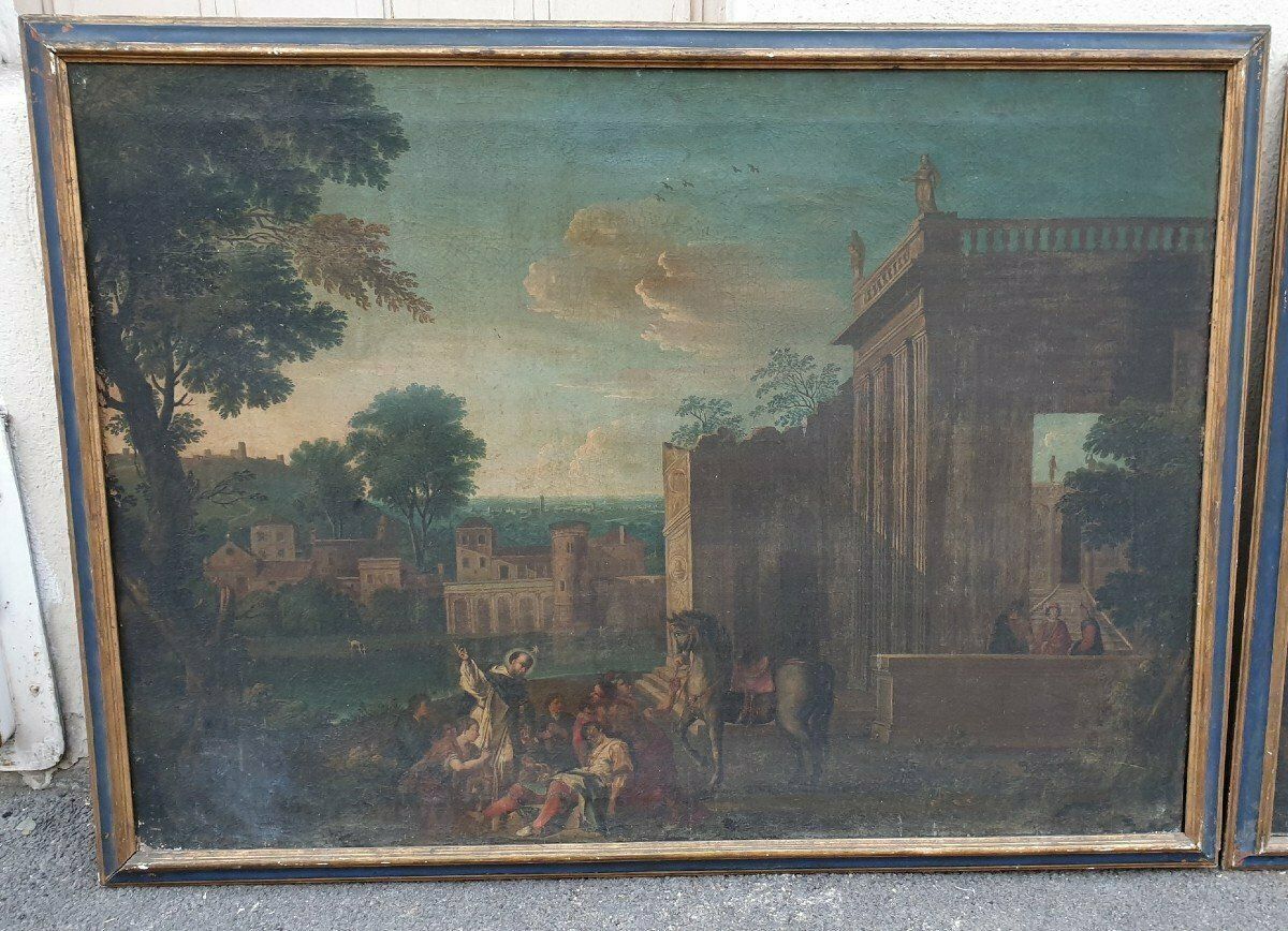 Miracles Of Saint Vincent Ferrer, Eighteenth Century School photo Art