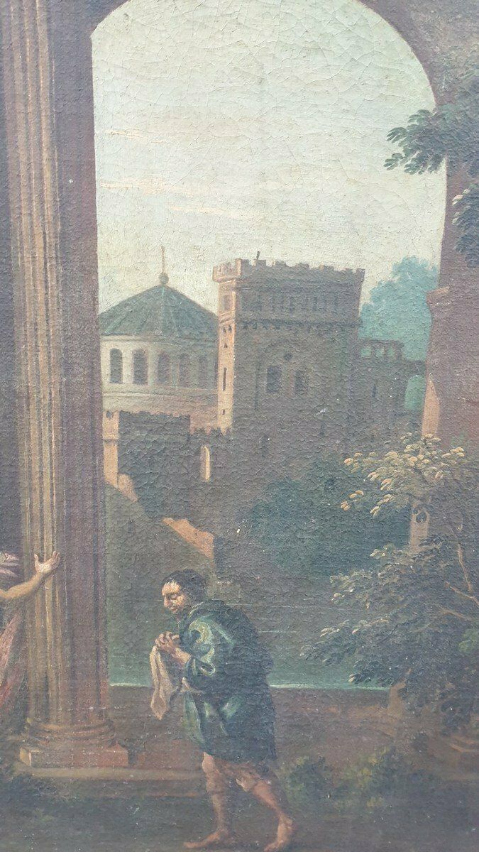 photo furniture Miracles Of Saint Vincent Ferrer, Eighteenth Century School