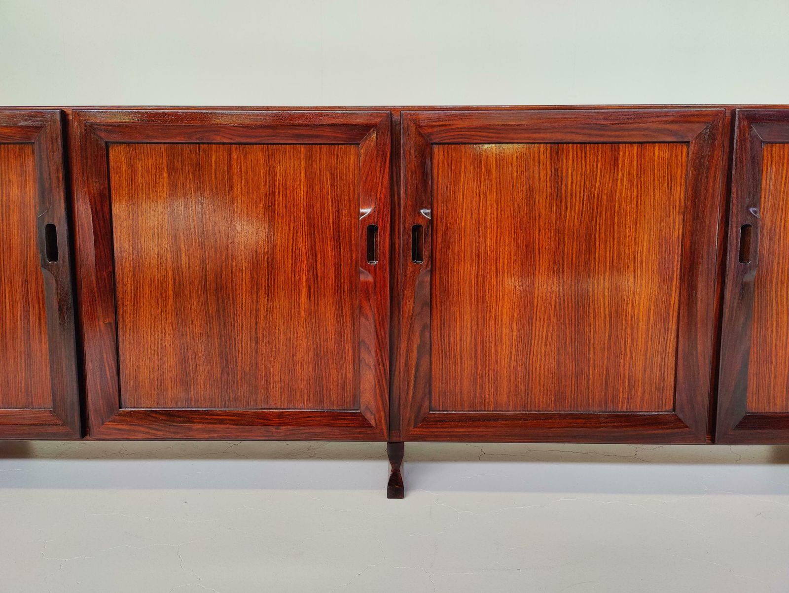 Mid Century Modern Sideboard Mb15 By Fanco Albini For Poggi, Italy, 1950s photo vintage