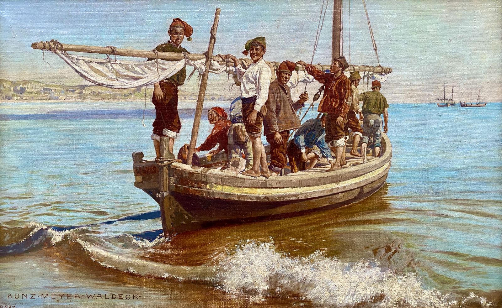 Kunz Meyer Waldeck, Mitau 1859 – 1953 Neuburg, Klaar Voor Vertrek photo furniture