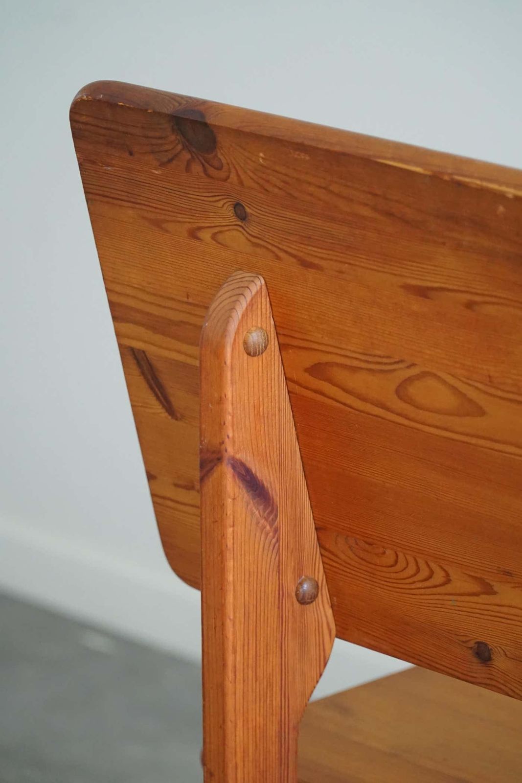 photo for sale Mid Century Modern Bench In Pine, Made By A Swedish Cabinetmaker In The 1970s