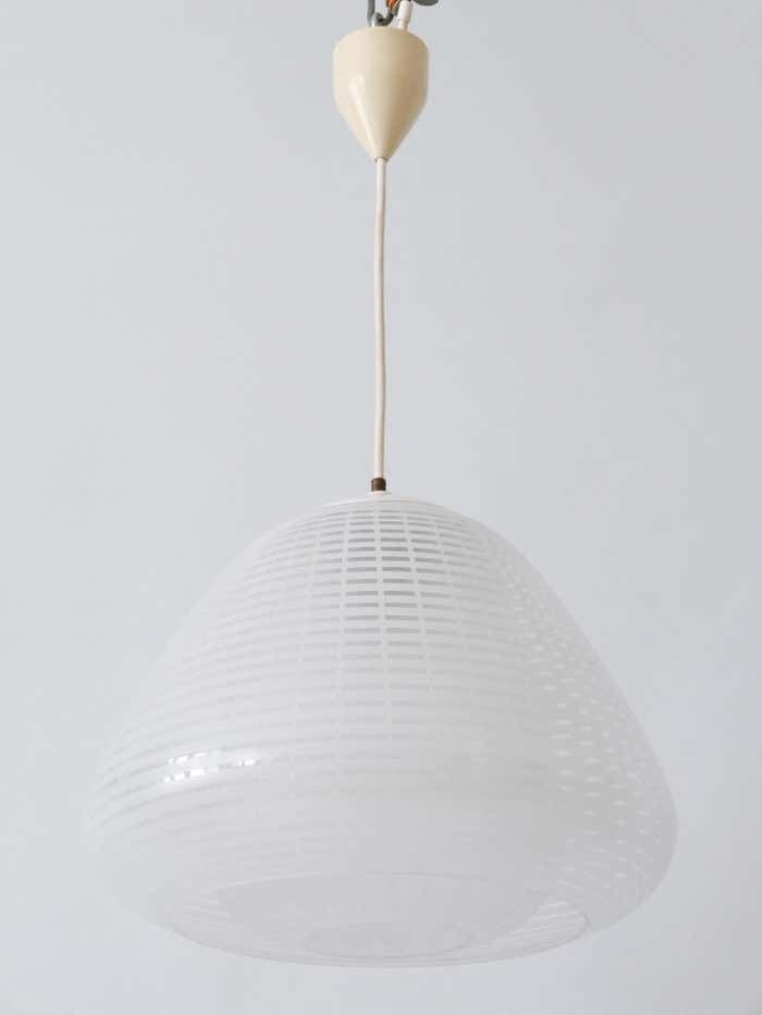 Rare Mid Century Pendant Lamp "München" By Wilhelm Wagenfeld For Peill & Putzler photo furniture