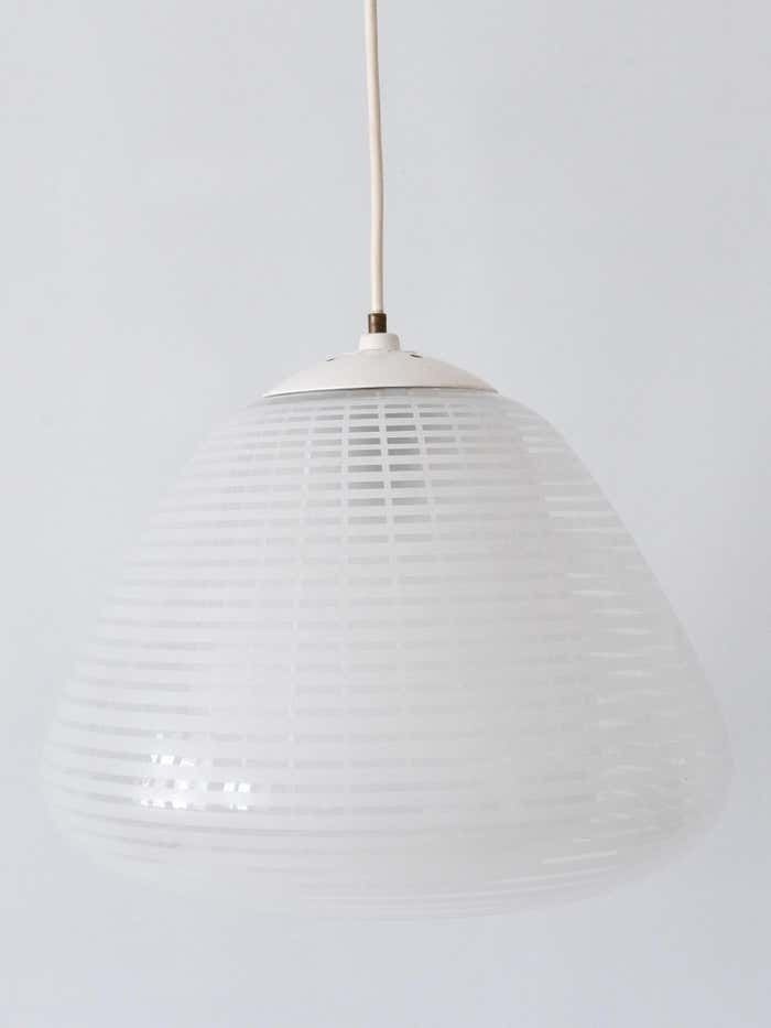photo vinterior Rare Mid Century Pendant Lamp "München" By Wilhelm Wagenfeld For Peill & Putzler