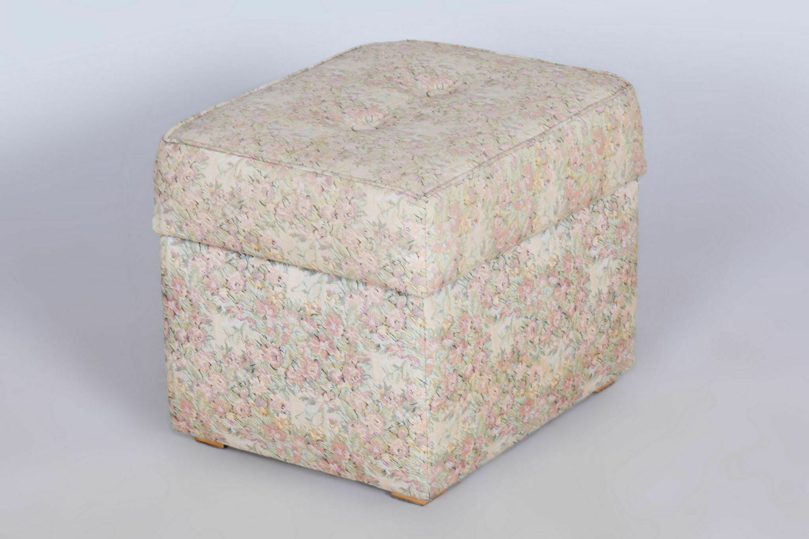 Art Deco Stool Made In Czechia, 1930s, Fully Restored, New Upholstery photo 450.0