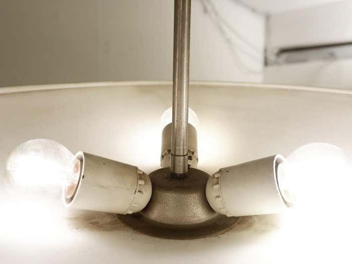 Mid Century Cetra Hanging Lamp By Vico Magistretti For Artemide 1960s photo Lighting