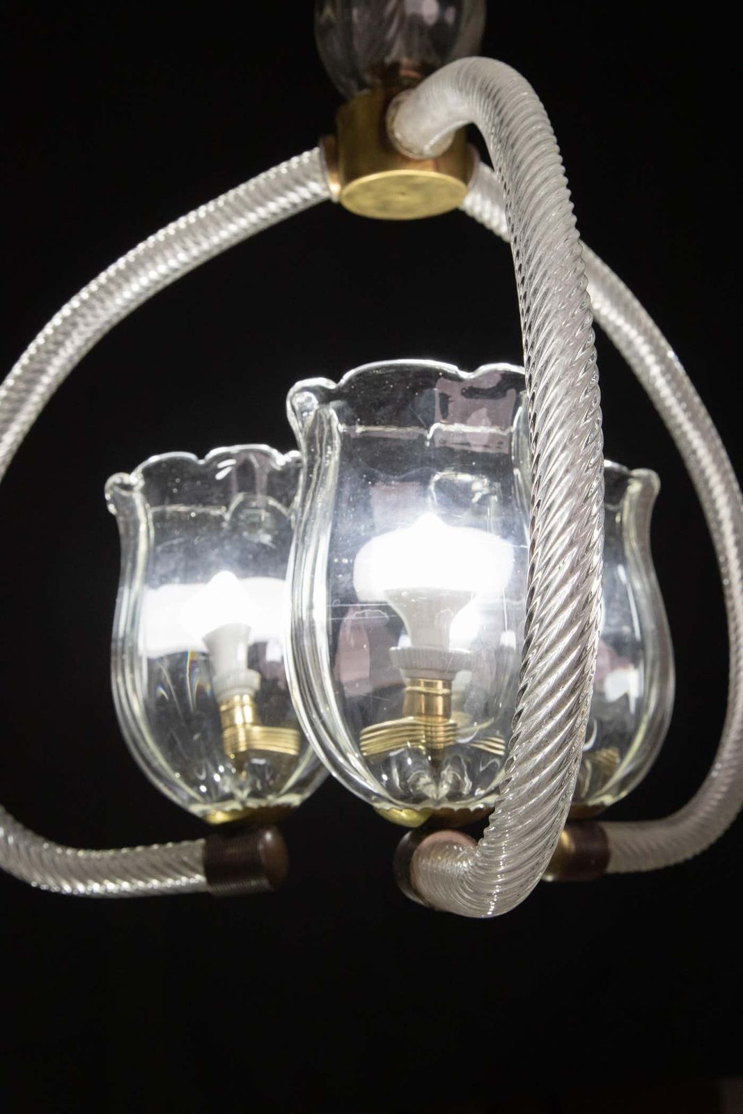 Elegant Ercole Barovier Art Deco Chandelier, 1940s photo 2290.0
