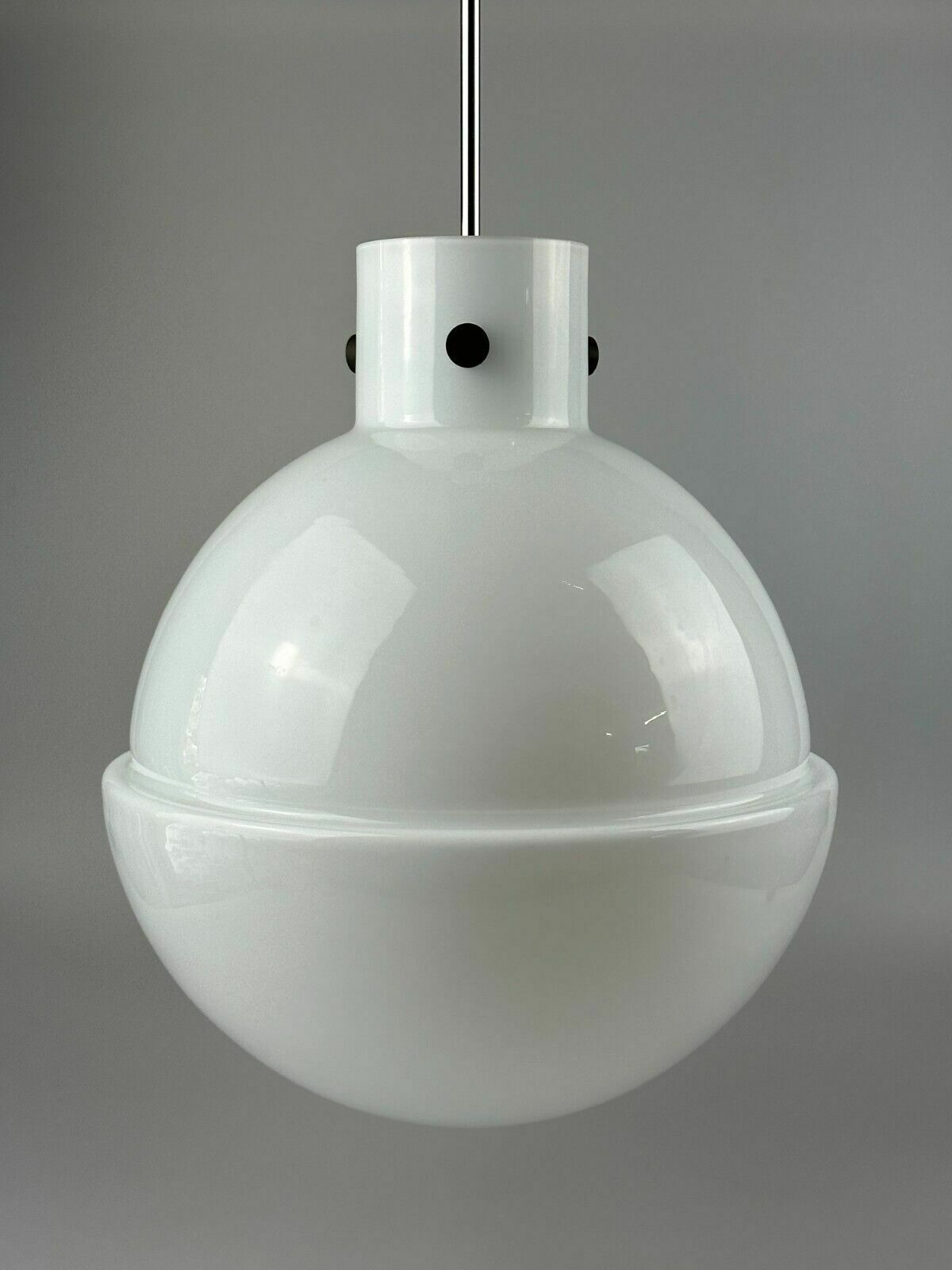 Xl 60s 70s Ceiling Lamp Ball Lamp Glashütte Limburg Germany Glass Design photo Lighting