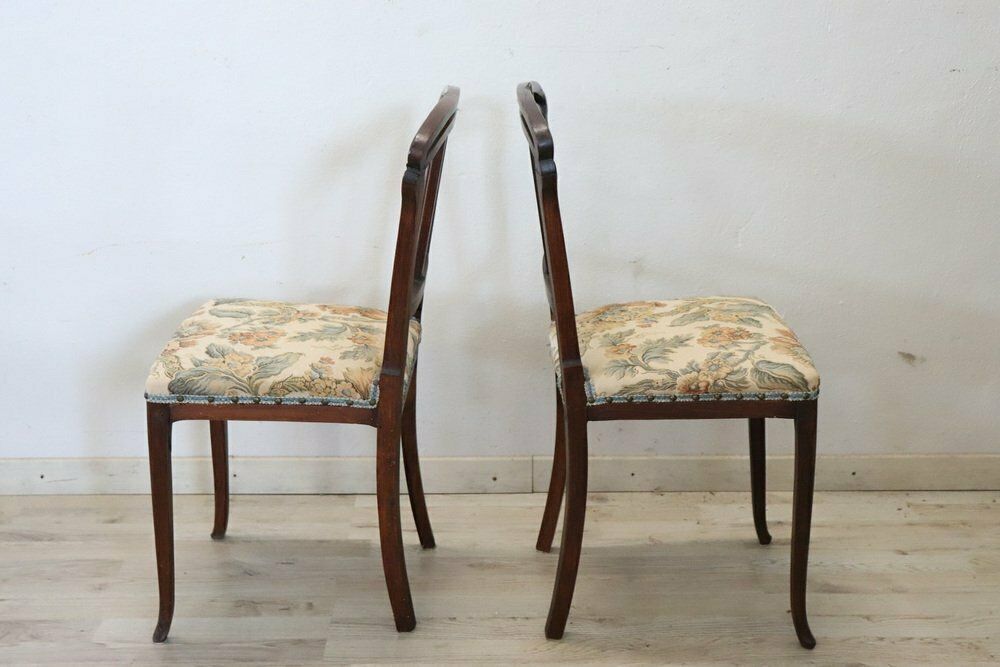 Early 20th Century Art Nouveau Living Room Set, Set Of 5 photo for sale
