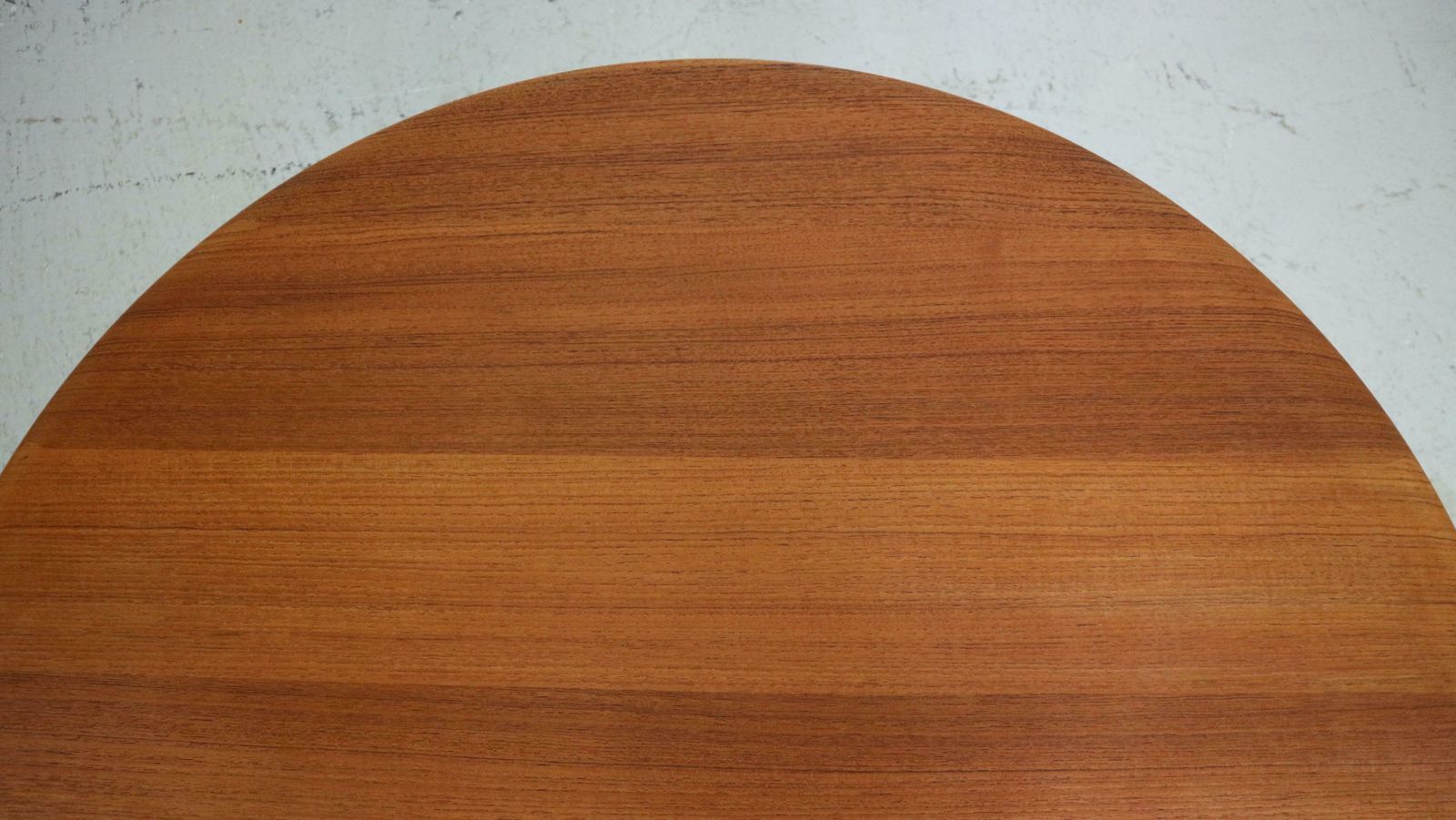 Furniture Peter Hvidt& Orla Mølgaard Nielsen Teak Round Coffee Table For France& Son, 1950 photo
