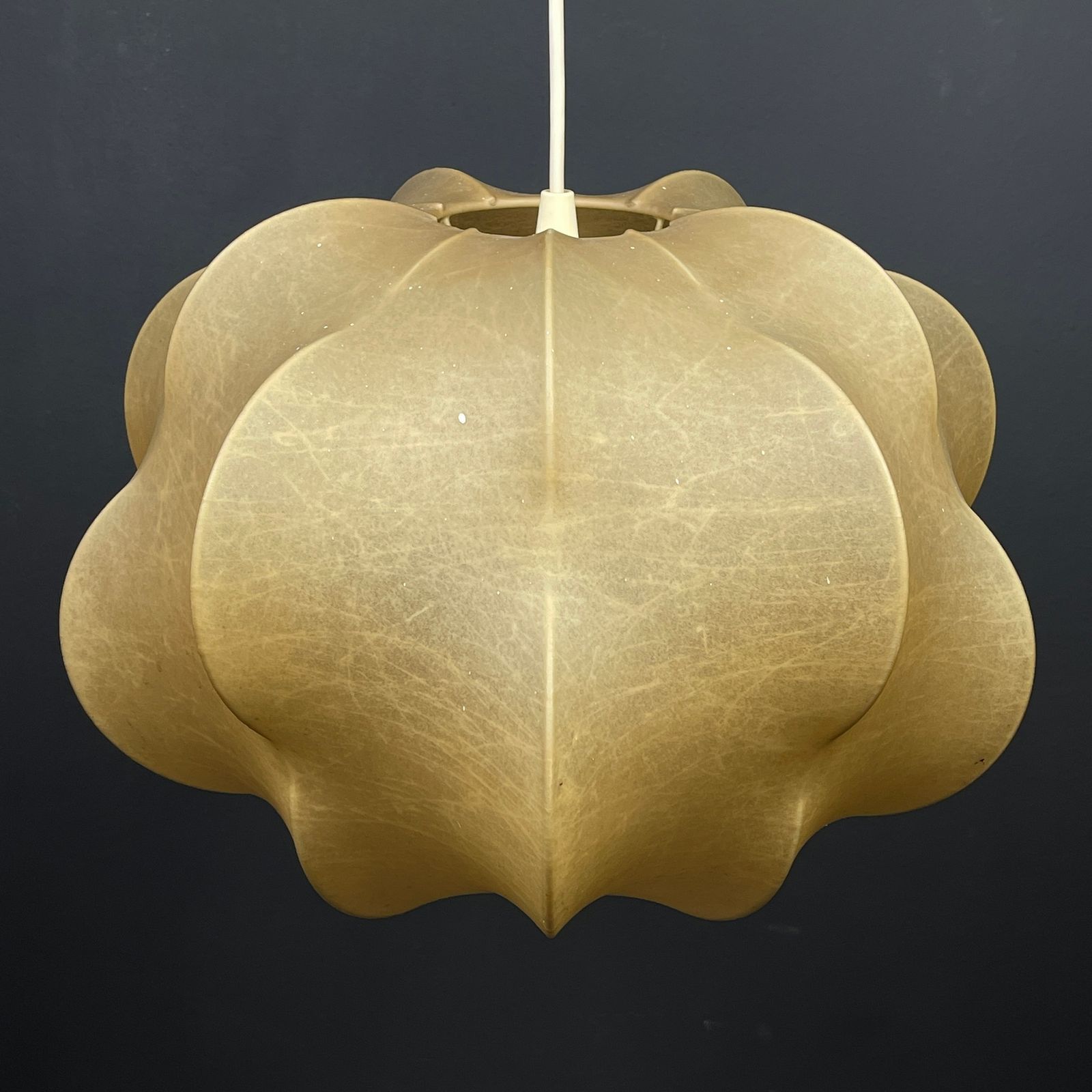 Nuvola Cocoon Chandelier By Tobia Scarpa For Flos, Italy 1962 Iconic Italian Mid Century Modern photo Lighting