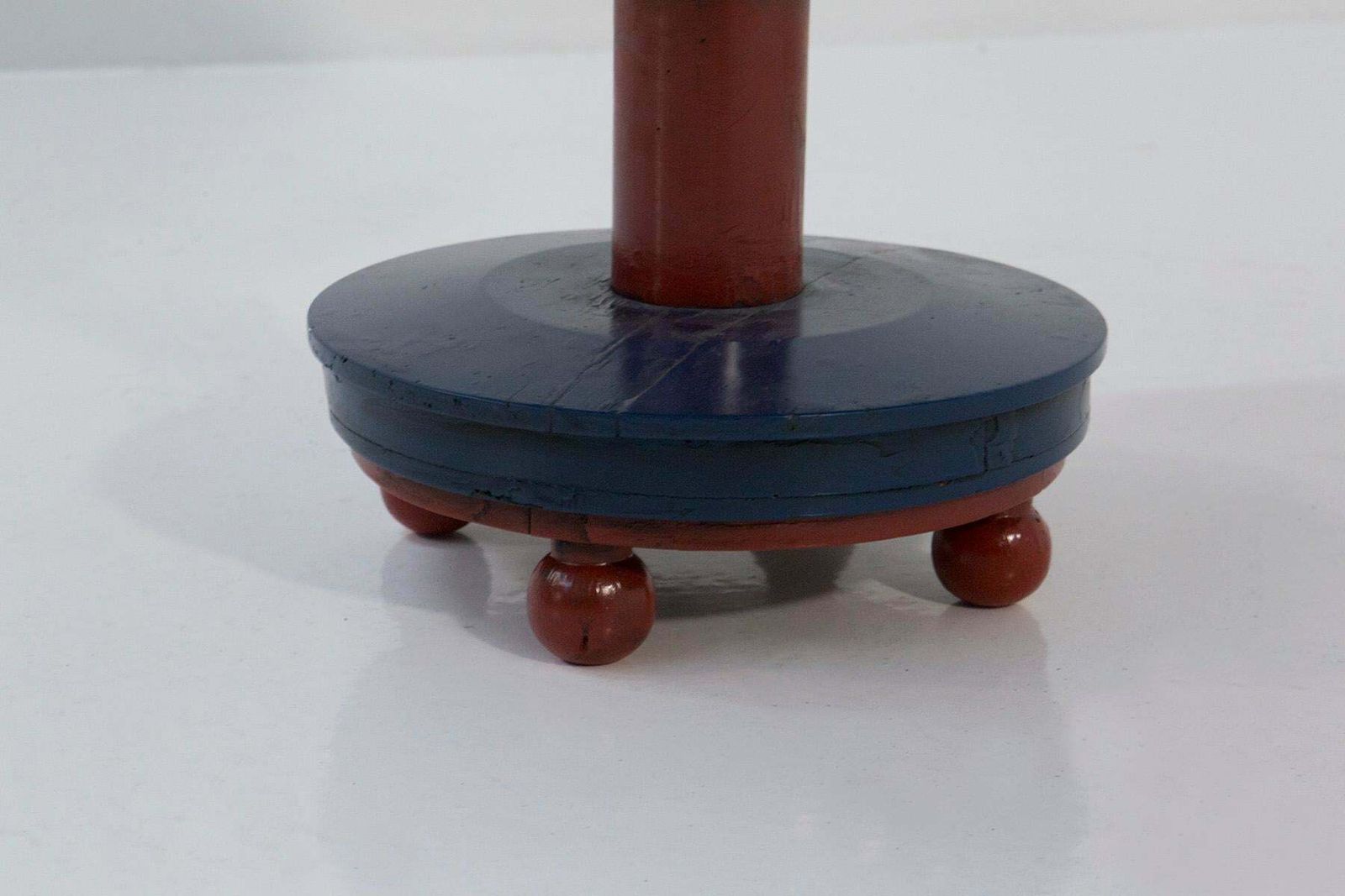 Fillìa Luigi Colombo Italian Coffee Table Blue And Red Futurist Attr. photo buy