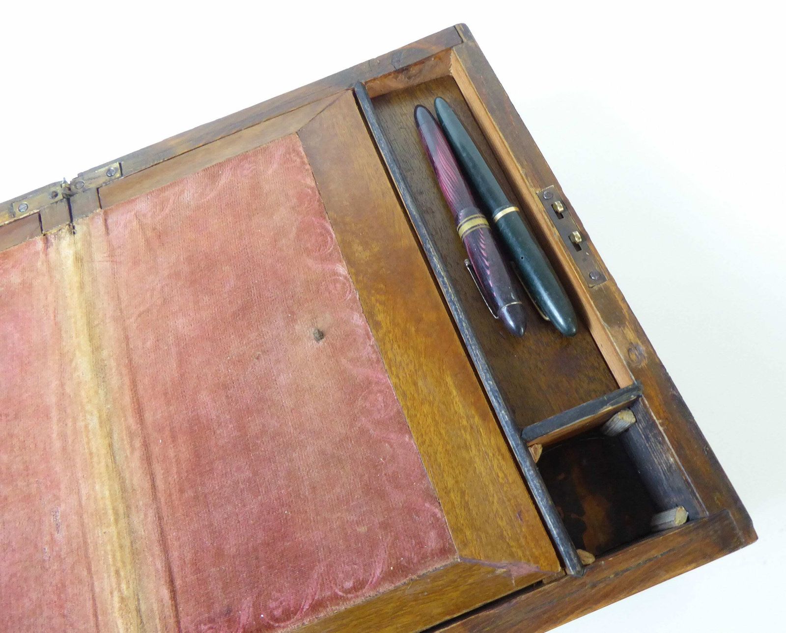 Antique Oak Writing Slope | Stationery Cabinet photo 210.0