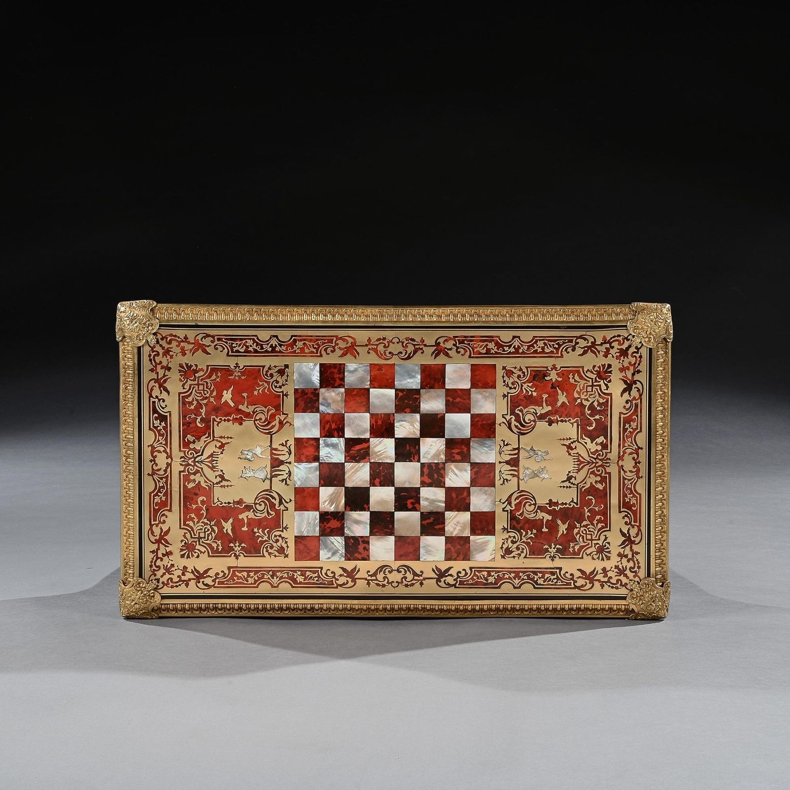 An Exceptional George IV Period Boulle Games Table Attributed To Thomas Parker photo buy