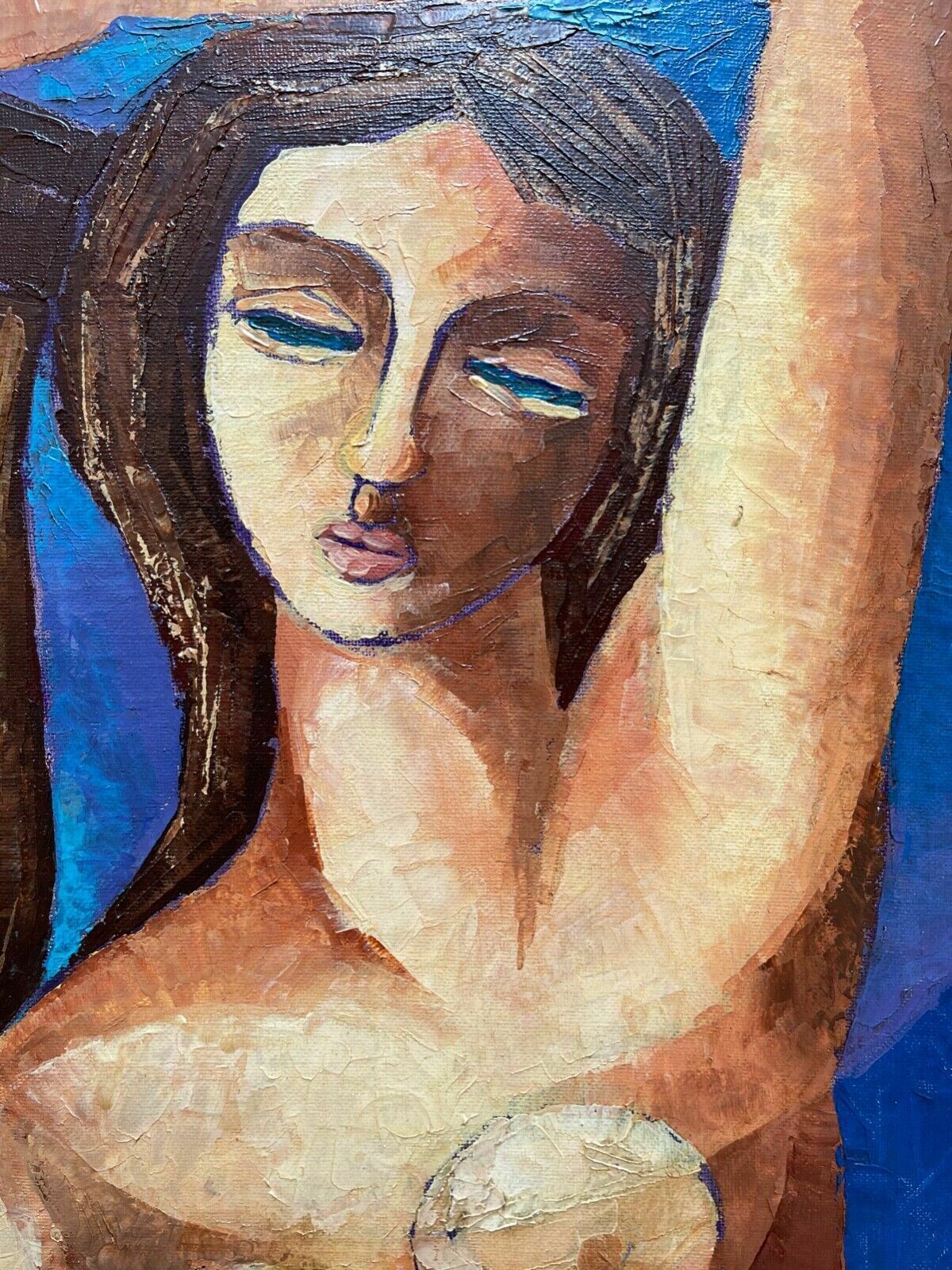 Oil Painting On Canvas, Amphora, Signed Stevenazzi, 20th Century photo for sale