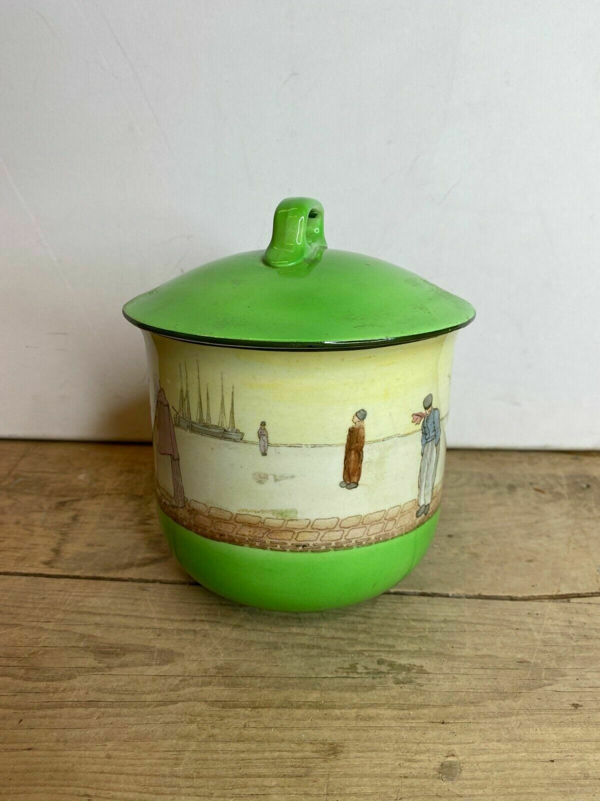 Rare Royal Doulton Seriesware Biscuit Barrel   Dutch A Harlem D1886 photo Home Decor