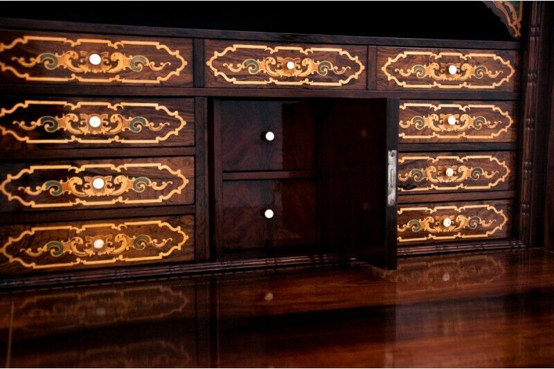 photo for sale Ancient Secretary, Northern Europe, Circa 1860. After Renovation.