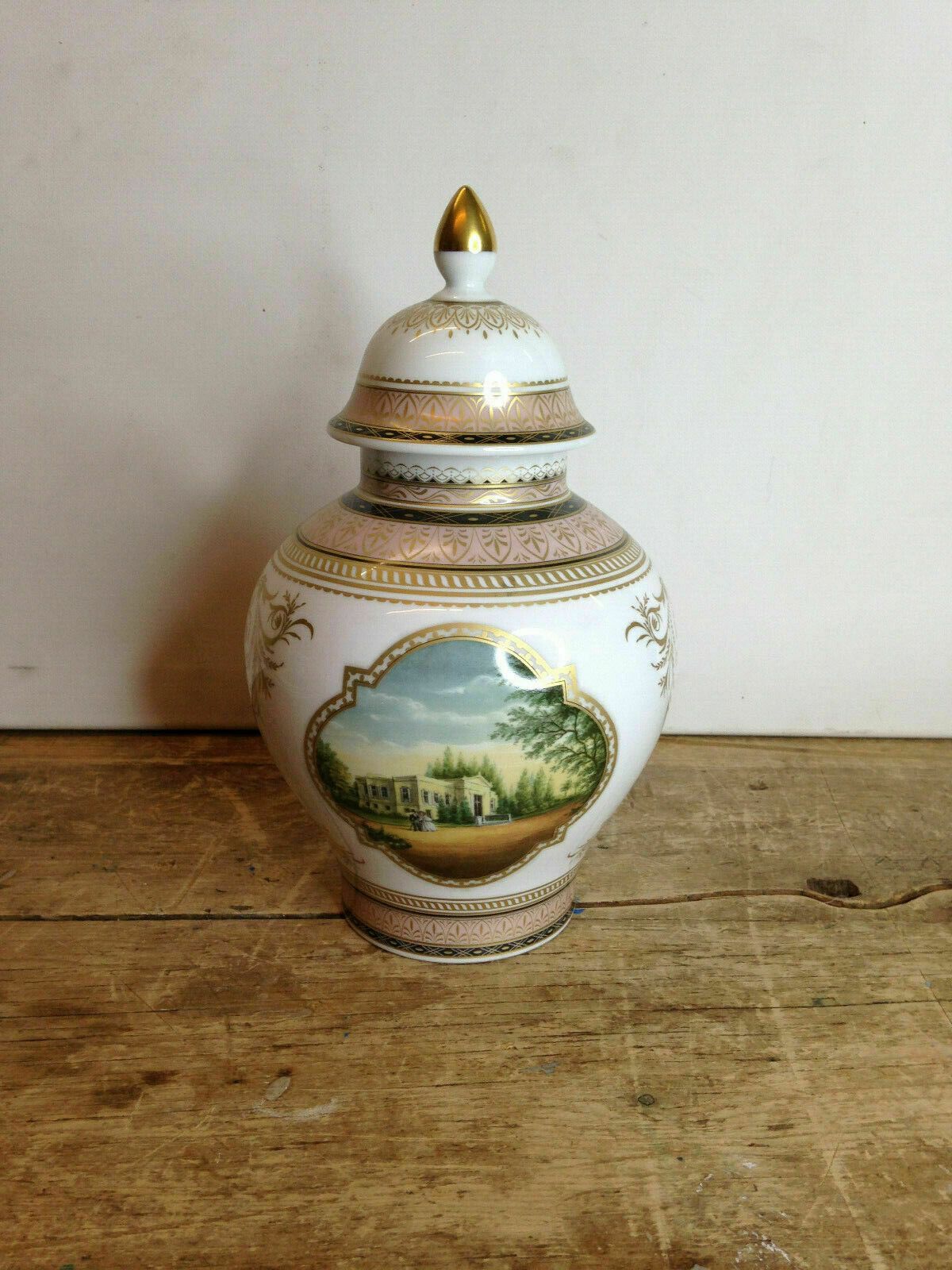 Kaiser German Porcelain Lidded Vase/Urn Vienna Belvedere K Nossek photo for sale