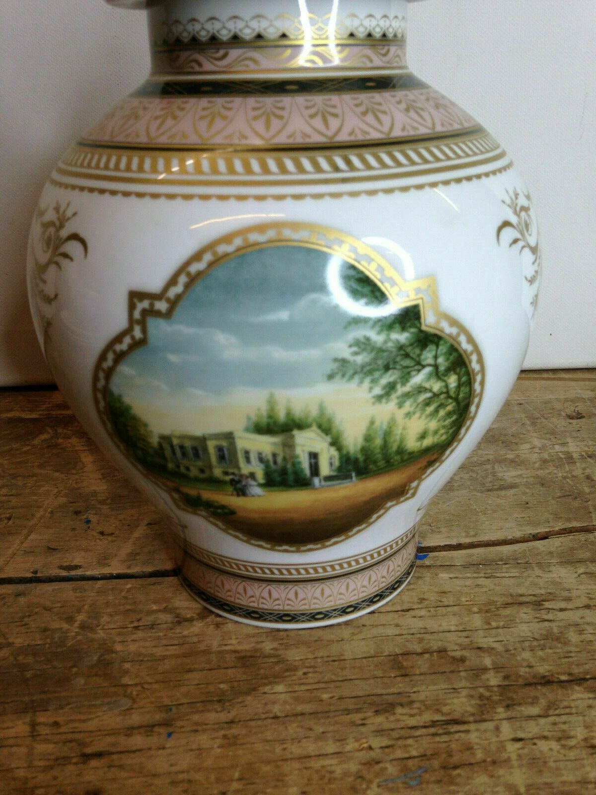 Kaiser German Porcelain Lidded Vase/Urn Vienna Belvedere K Nossek photo Home Decor