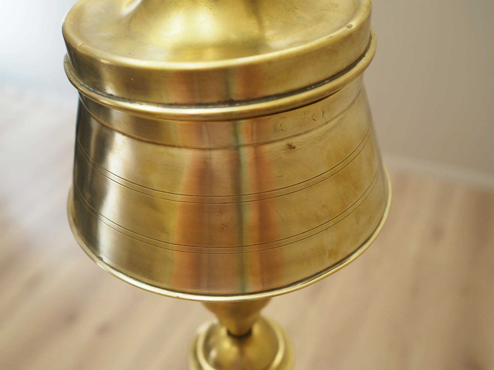 Kerosene Lamp, German Design, 1920s, Manufacturer: Ehrich & Graetz photo vintage
