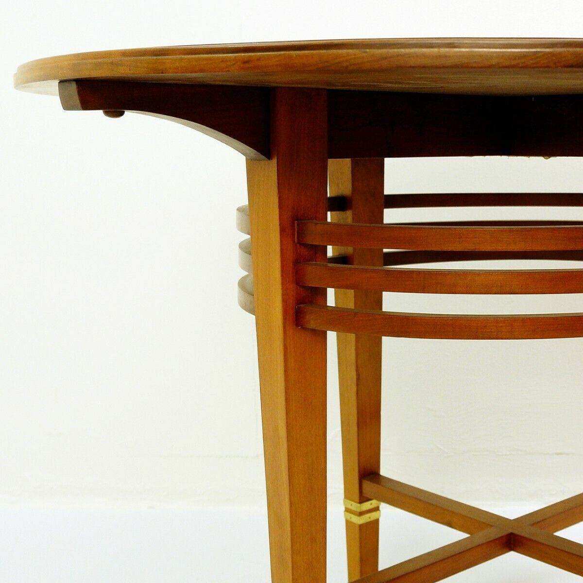 Mid Century Modern "Liszt" Center Table By Gustave Serrurier Bovy photo vinterior