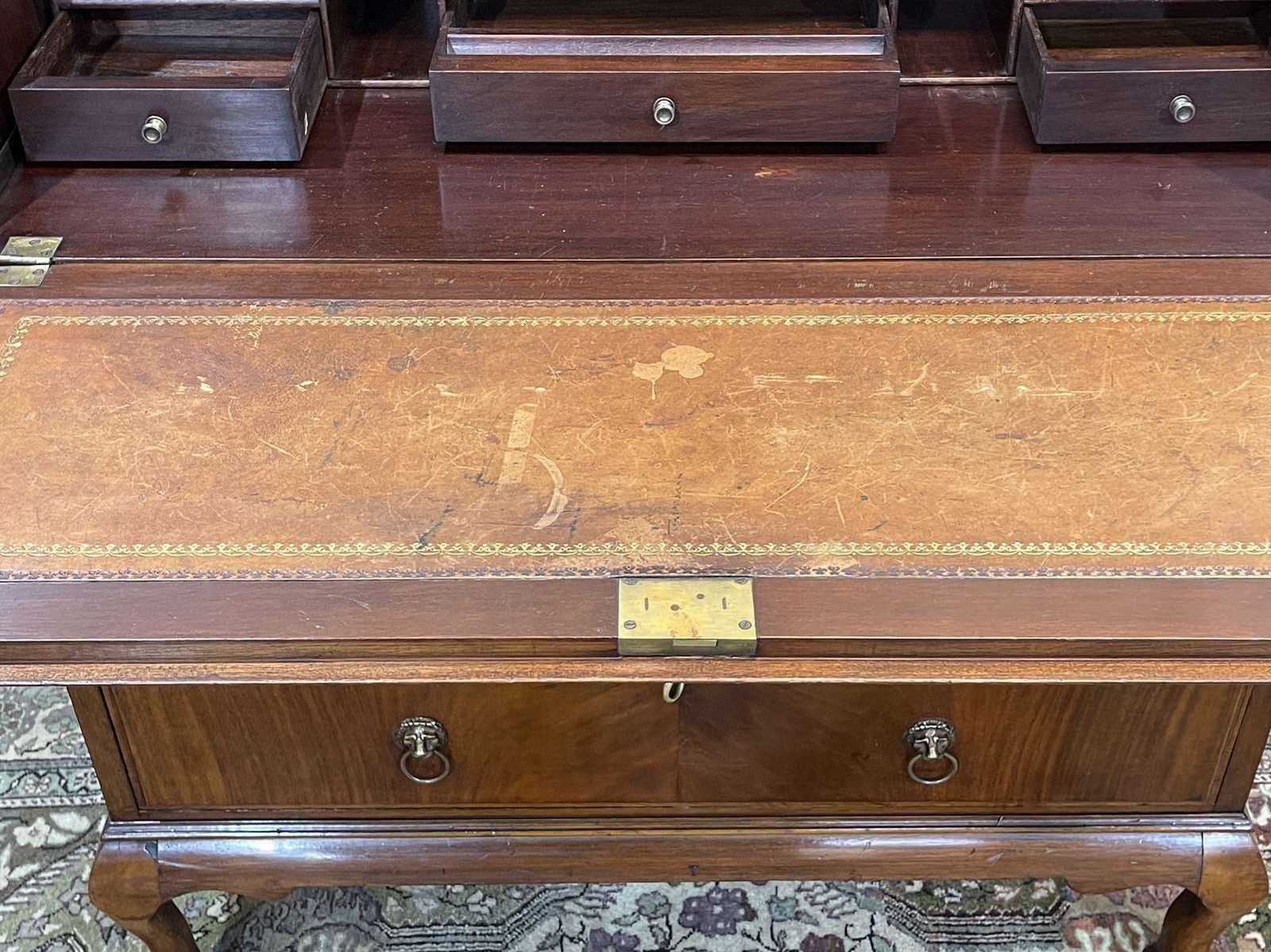 Donkey Desk In English In Mahogany From The 1930s photo furniture