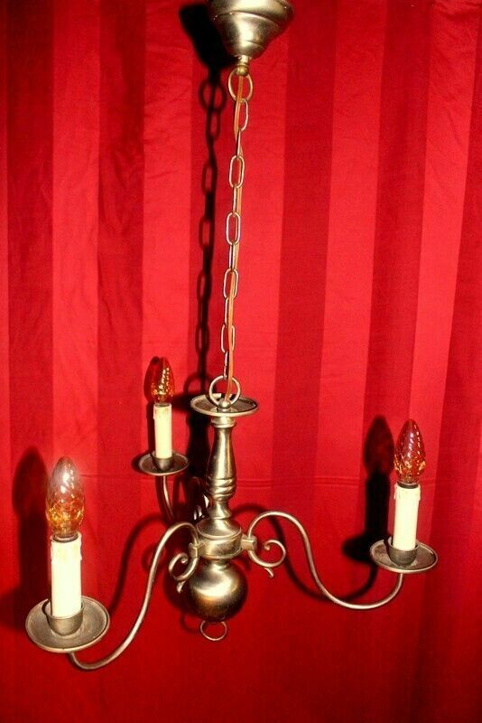 French Flemish Petite Silver 3 Arms Chateau Du Vallier Complete photo furniture