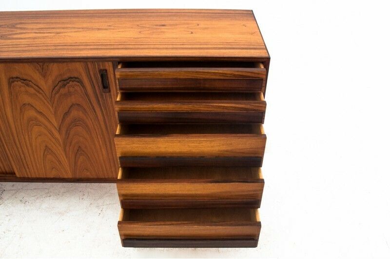 Rosewood Sideboard, Denmark, 1960s After Renovation. photo vintage