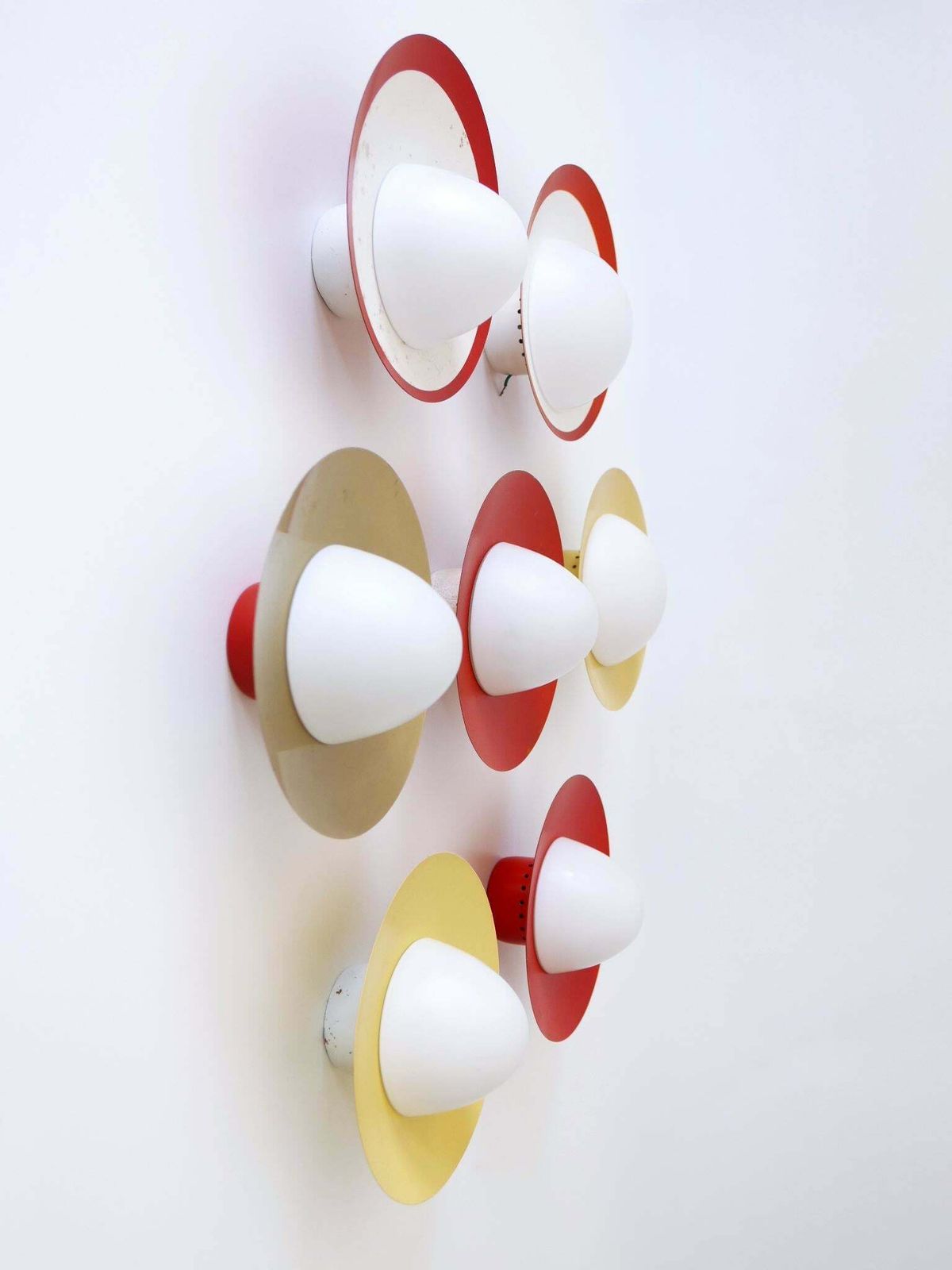 photo furniture Set Of Seven Lovely Sconces Or Ceiling Fixtures By Kaiser Leuchten Germany