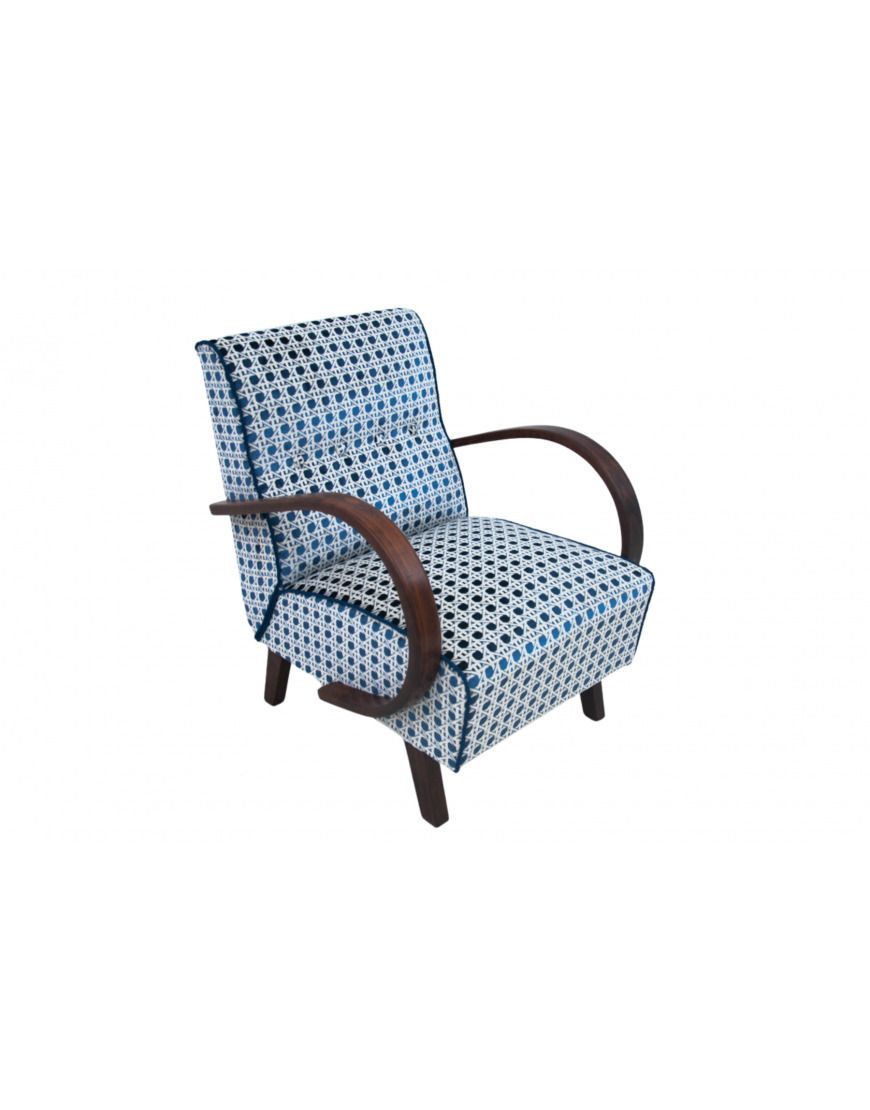 photo buy A Pair Of Art Deco Armchairs From The 1930s. Armchairs Designed By J. Halabala.