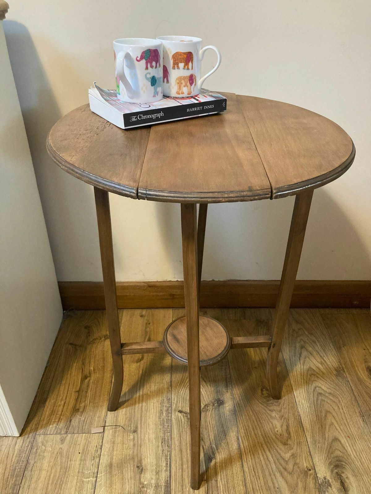 Quirky Folding Upcycled Barley Twist Side Table End Of Season Clearance Sale!!!!