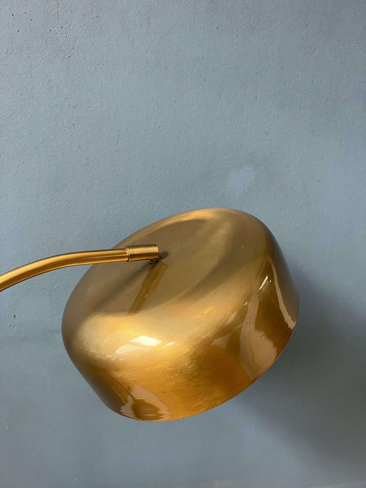 Mid Century Messing Bureaulamp, Jaren 1970 photo buy