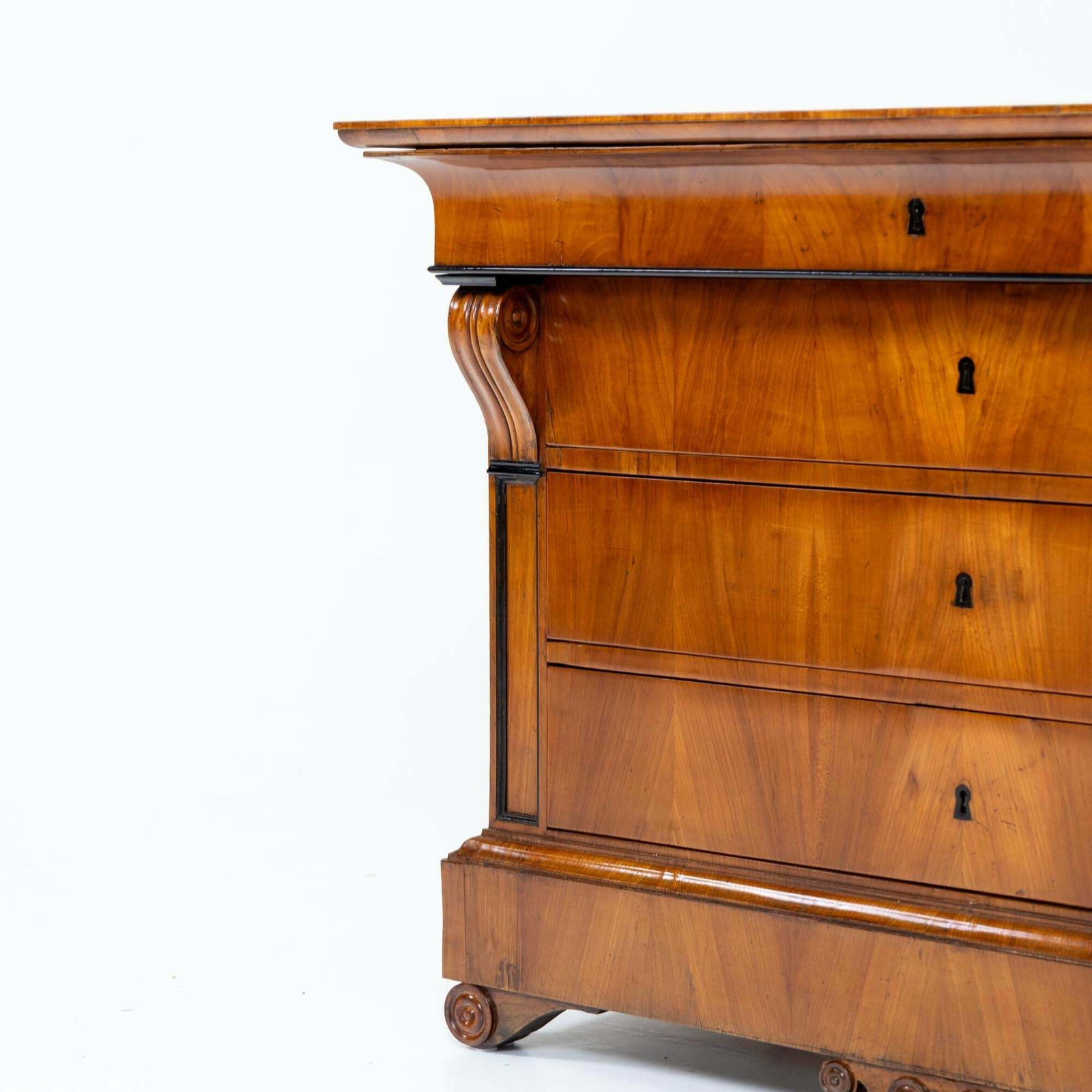 Biedermeier Chest Of Drawers With Cherry Veneer, Circa 1830 photo furniture