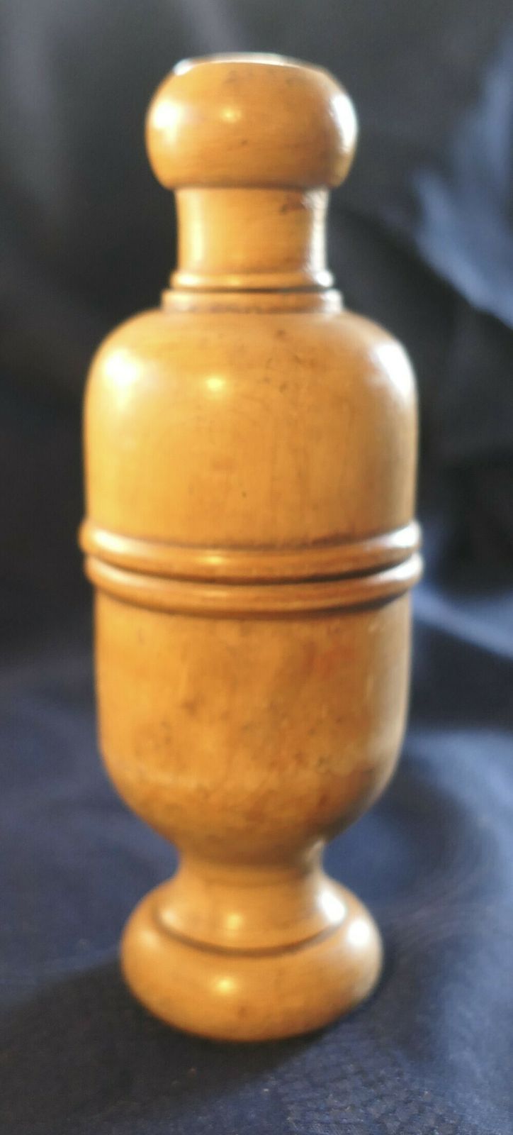 Treen Wine Bottle Corker Or Cork Compressor photo furniture