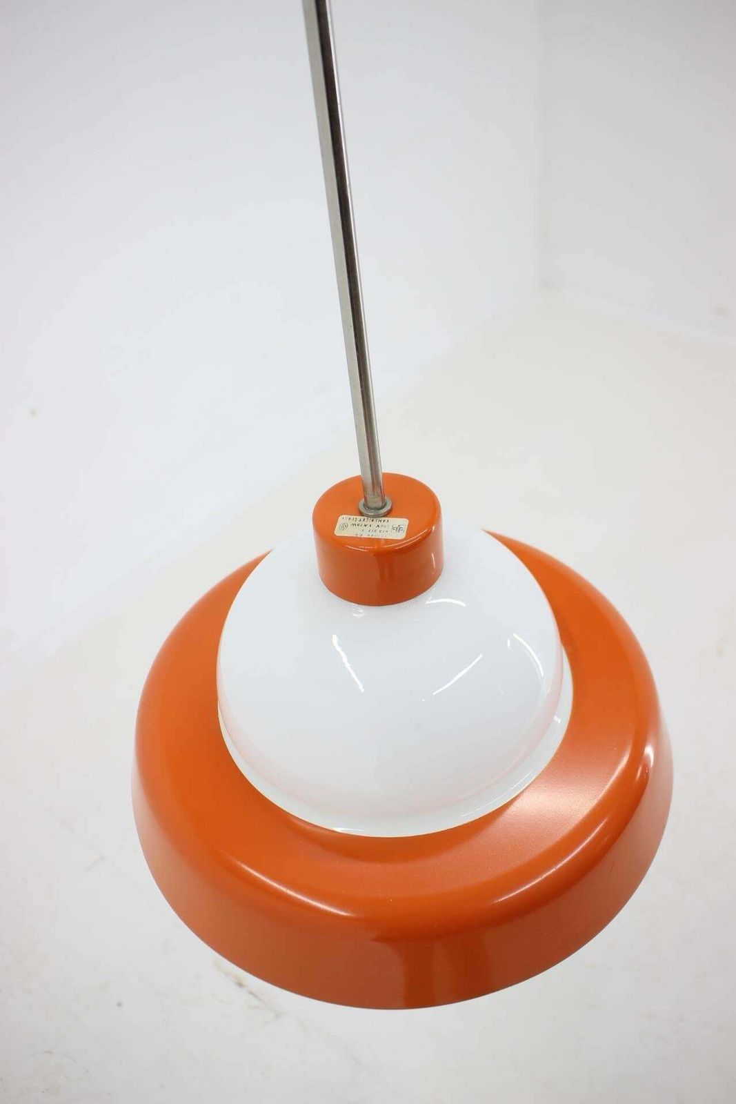 1970s Glass Pendant Lamp By Kamenicky Senov, Czechoslovakia photo vinterior