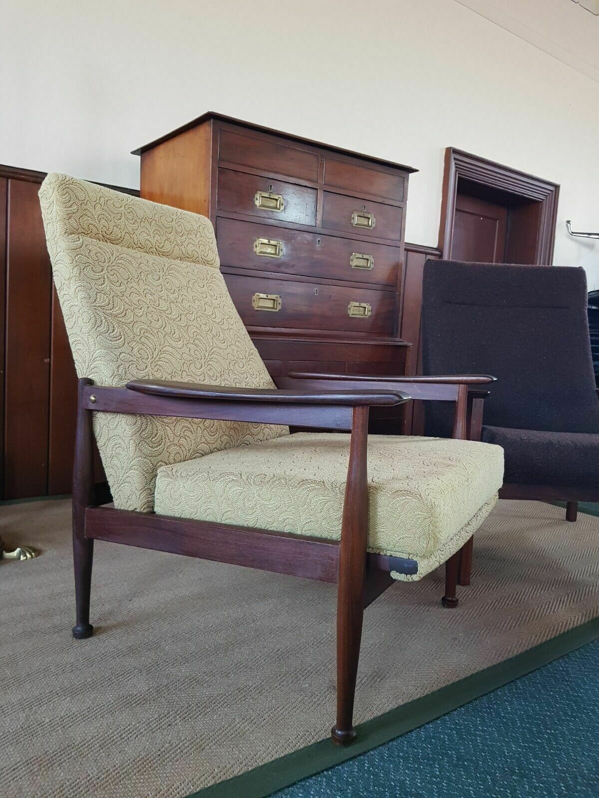 Mid Century Guy Rogers Manhattan Armchair photo furniture