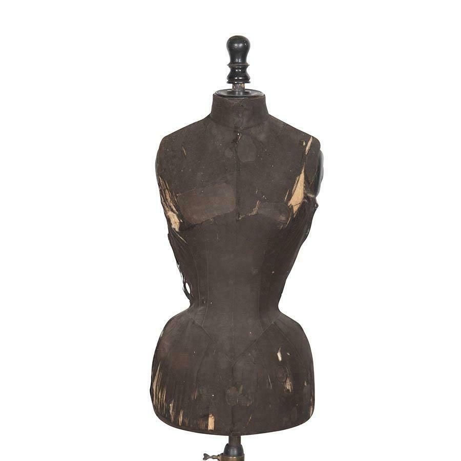 19th Century French Wasp Waist Mannequin photo vintage