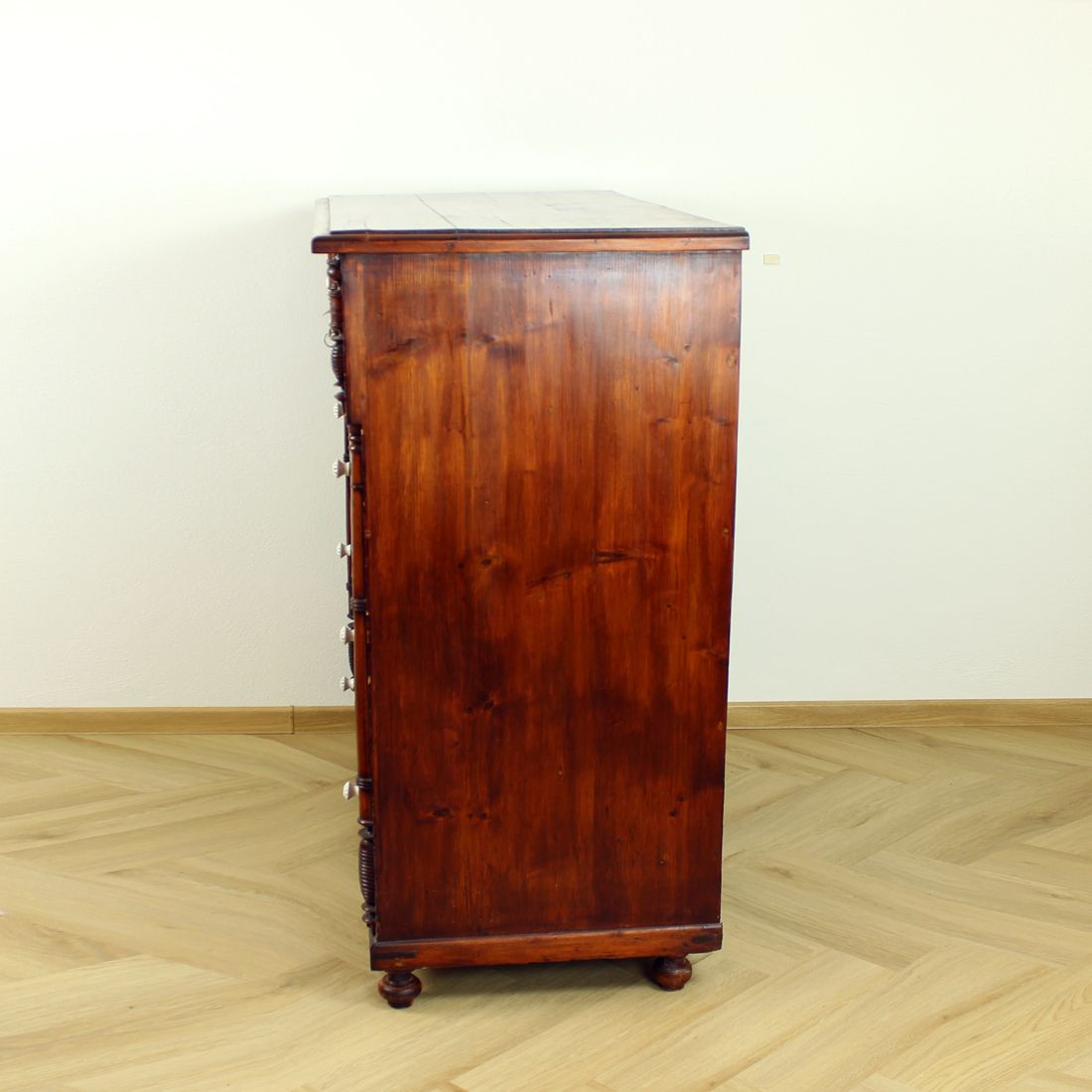 Huge Art Deco Chest Of Drawers, Czechoslovakia 1920s photo Furniture