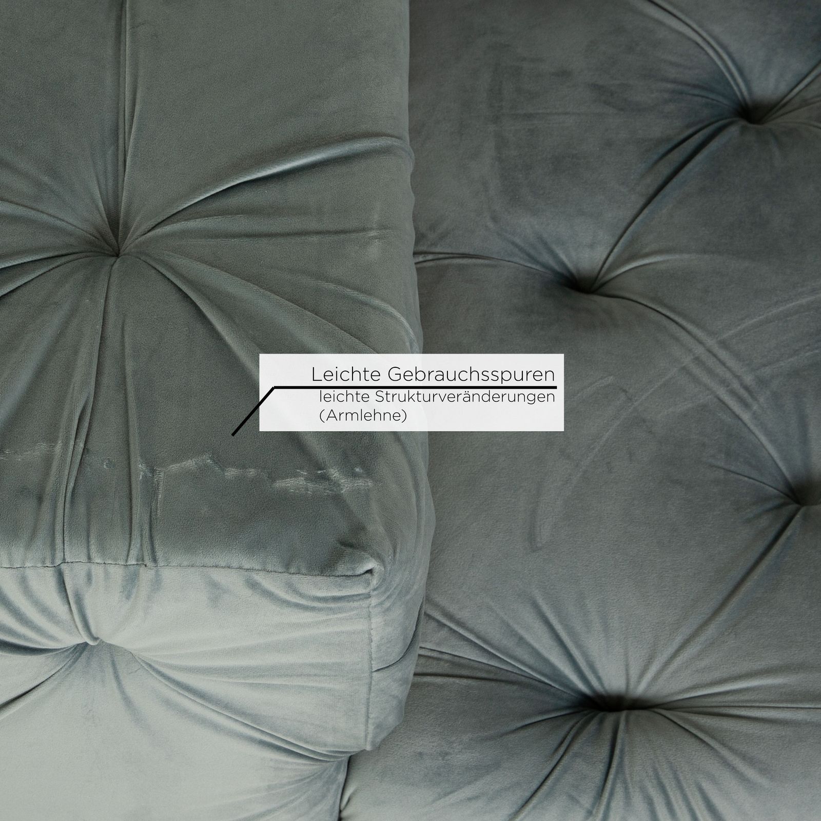 Iconx Studios Venus Velvet Fabric Lounger Blue photo 781.0