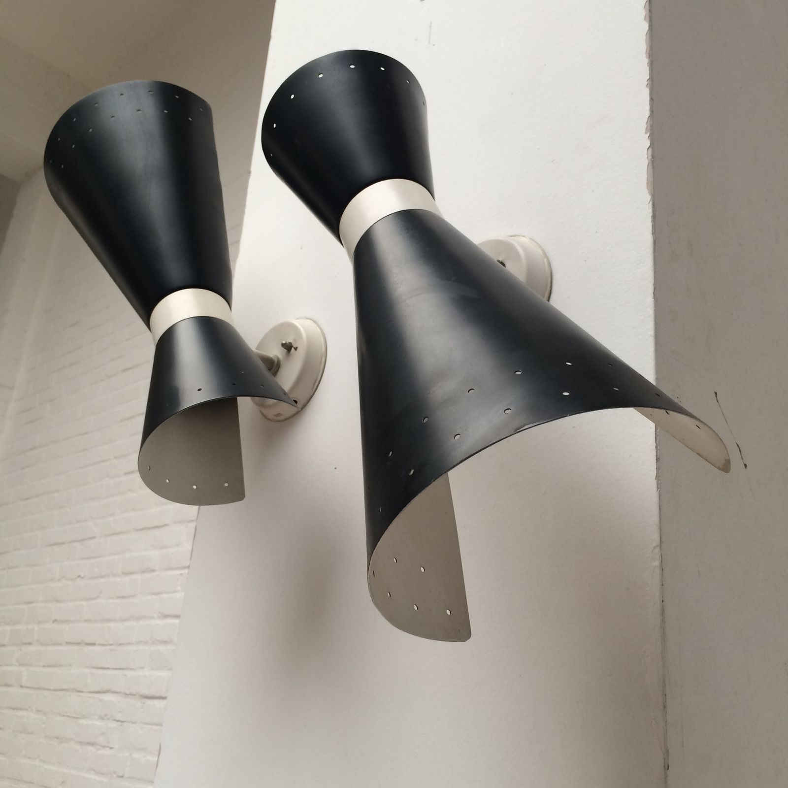 Elegant Wall Lamps By Stilnovo, Anno 1950s, Set Of 2 photo Lighting