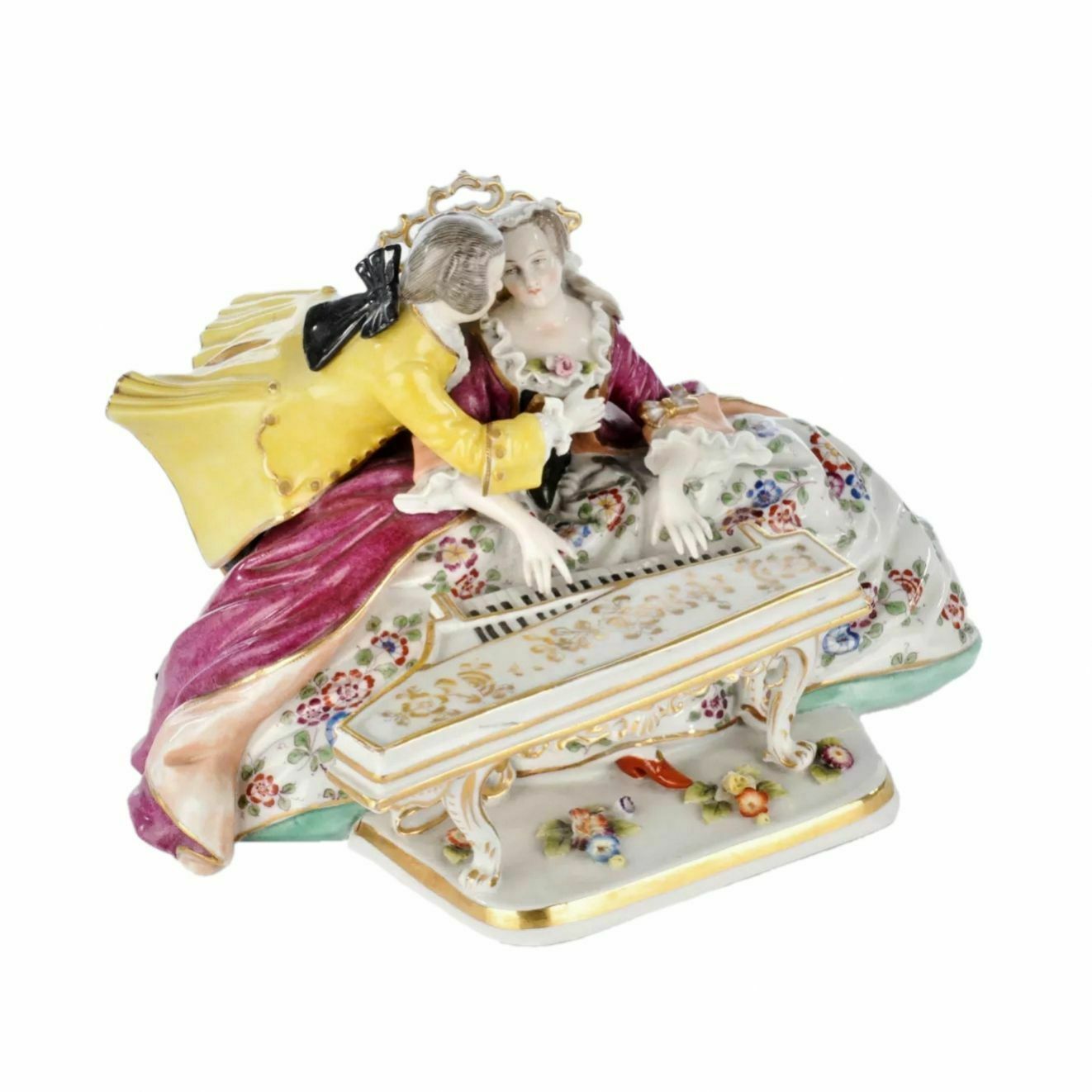Gallant Couple At The Harpsichord Kpm photo furniture